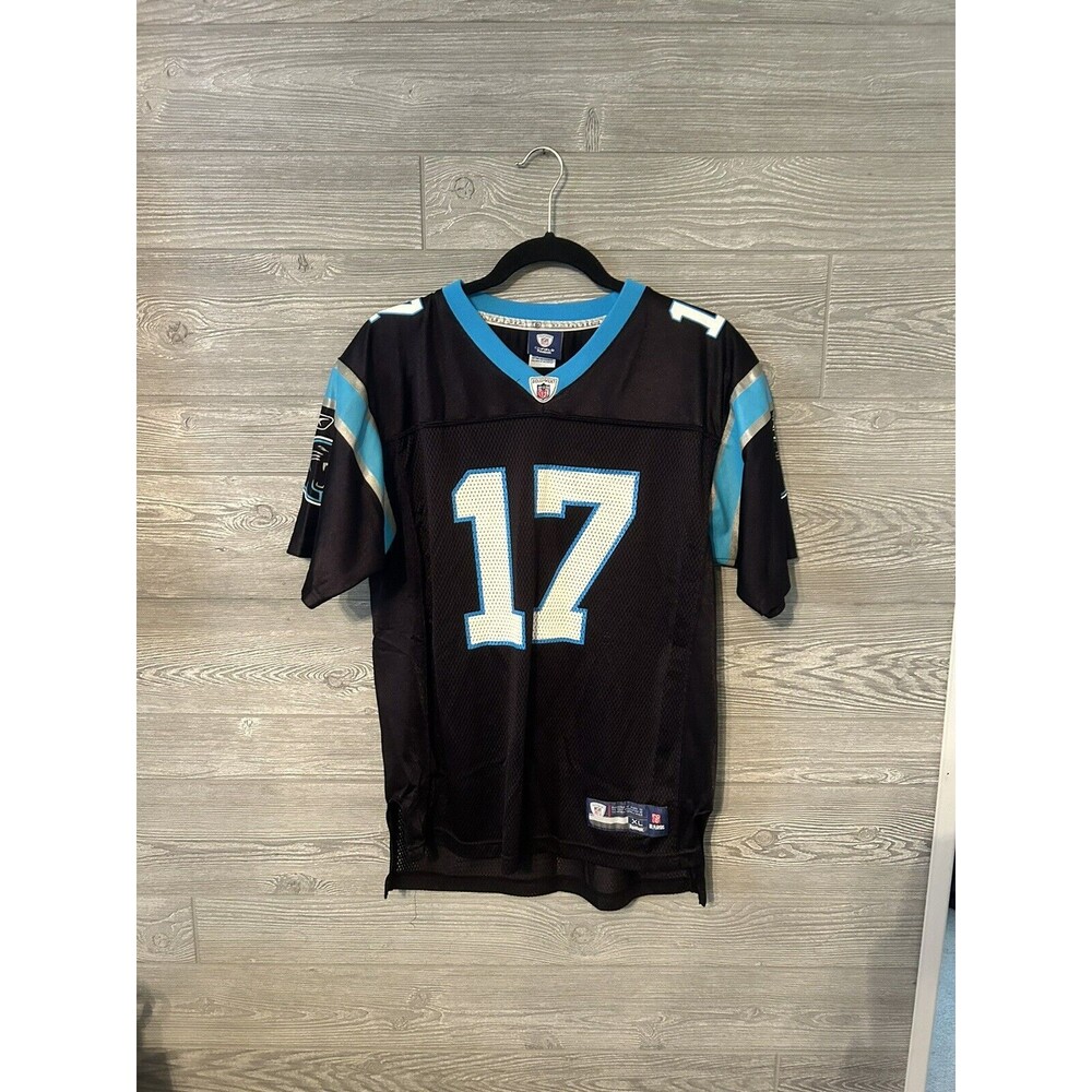 Vintage NFL Carolina Panthers Jake‎ Delhomme #17 Jersey Size Youth XL (18-20)